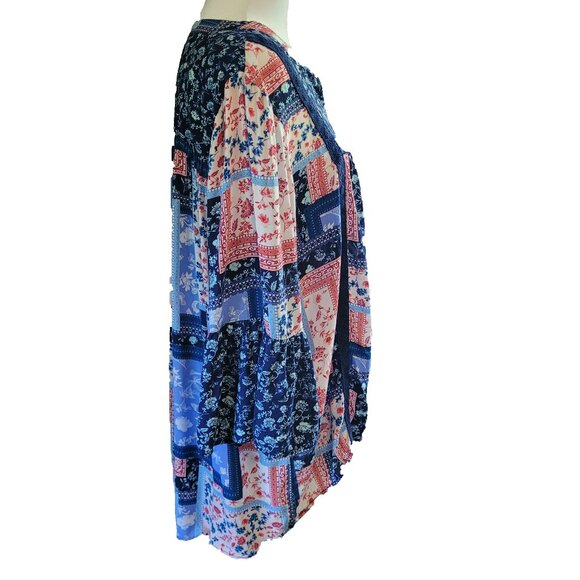 EST. 1946 Patchwork Blouse Size M - Picture 2 of 7